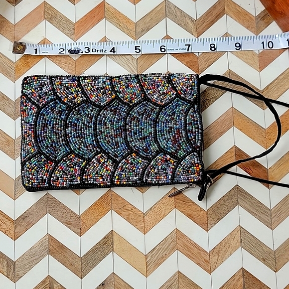 Exquisite Beaded wallet/Cellphone holder long strap - Picture 2 of 11